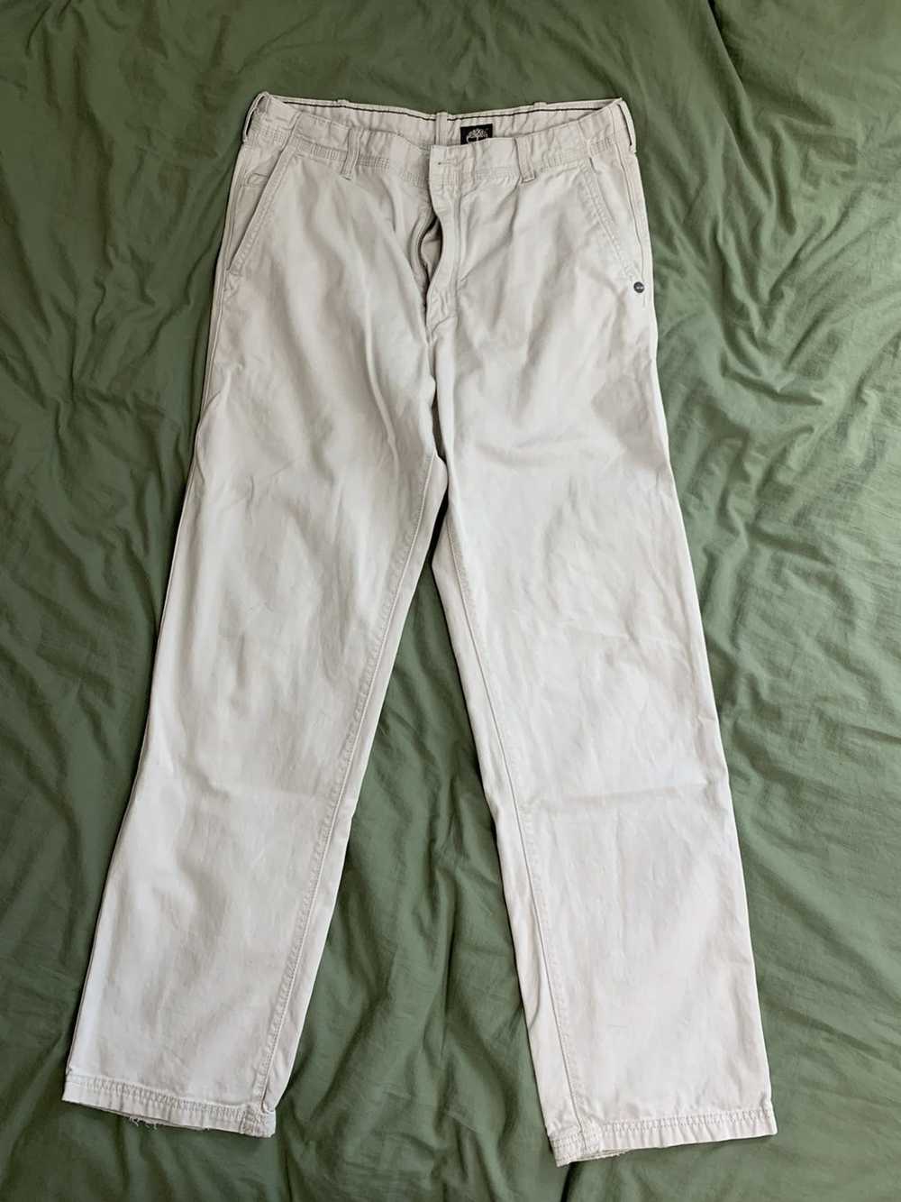 Timberland Timberland White Work Pants Size 36W/3… - image 1