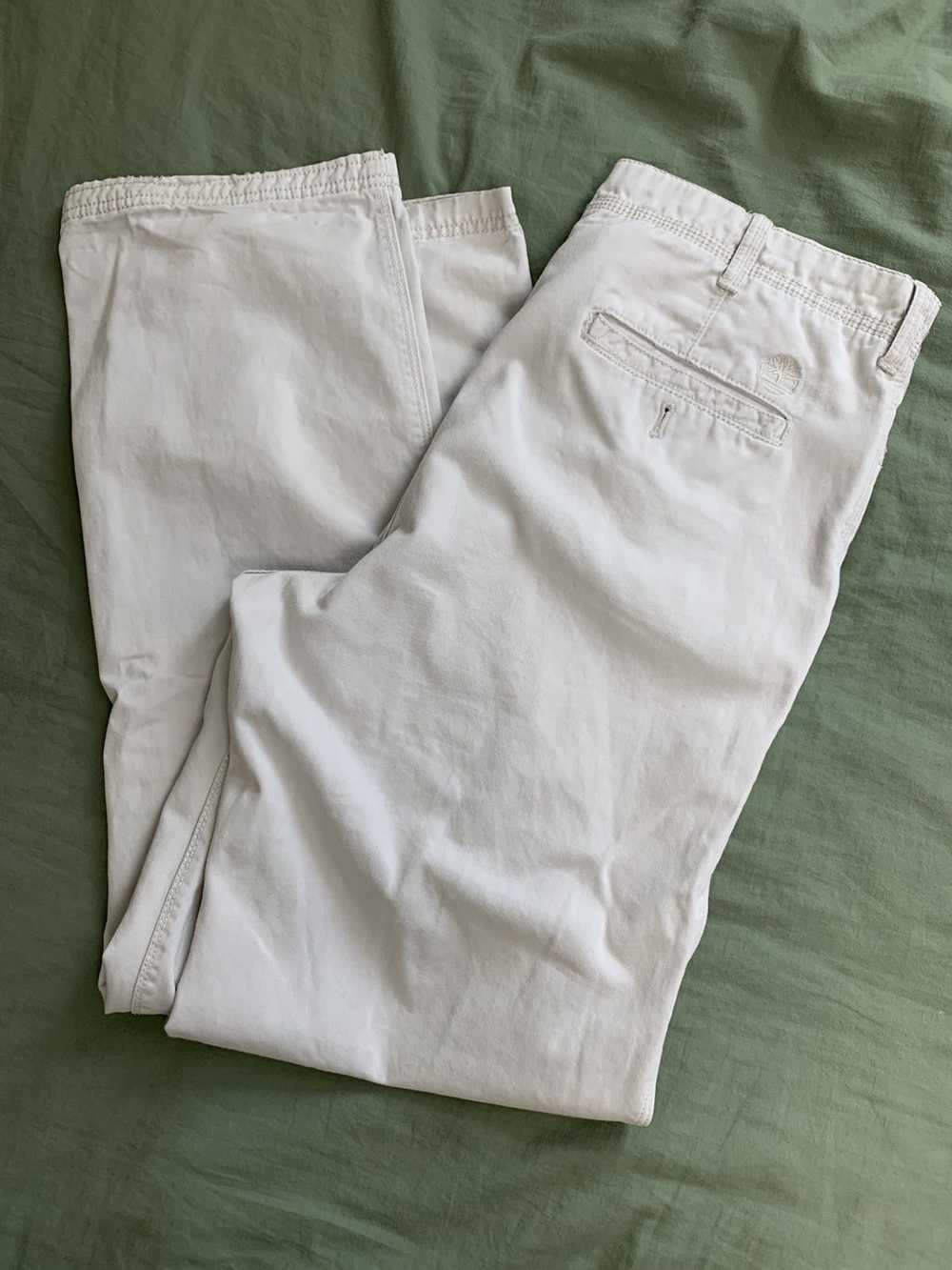 Timberland Timberland White Work Pants Size 36W/3… - image 5