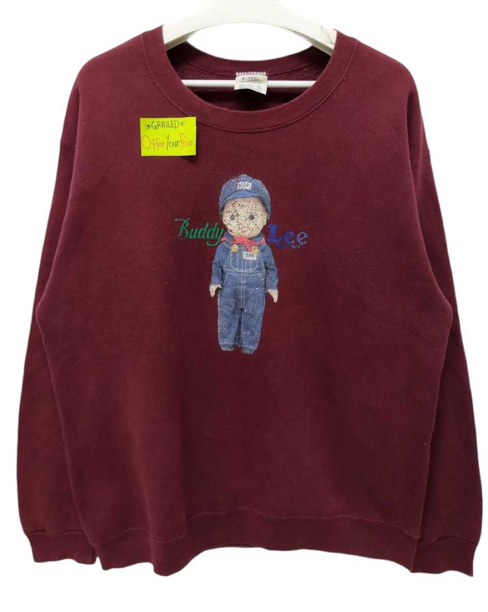 Lee × Vintage Rare!! Vintage BUDDY LEE Sweatshirt - image 1