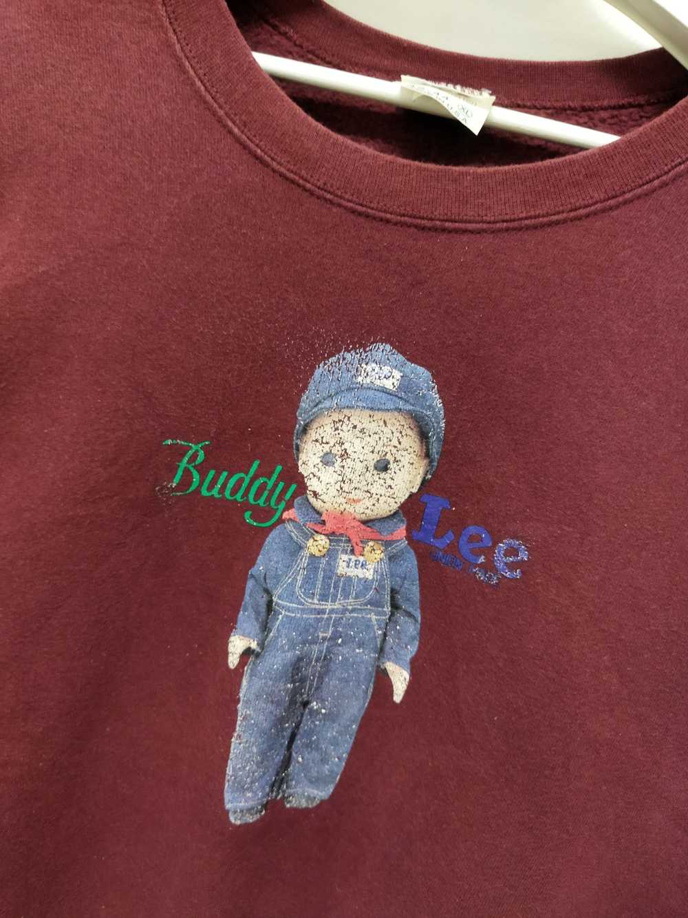 Lee × Vintage Rare!! Vintage BUDDY LEE Sweatshirt - image 3