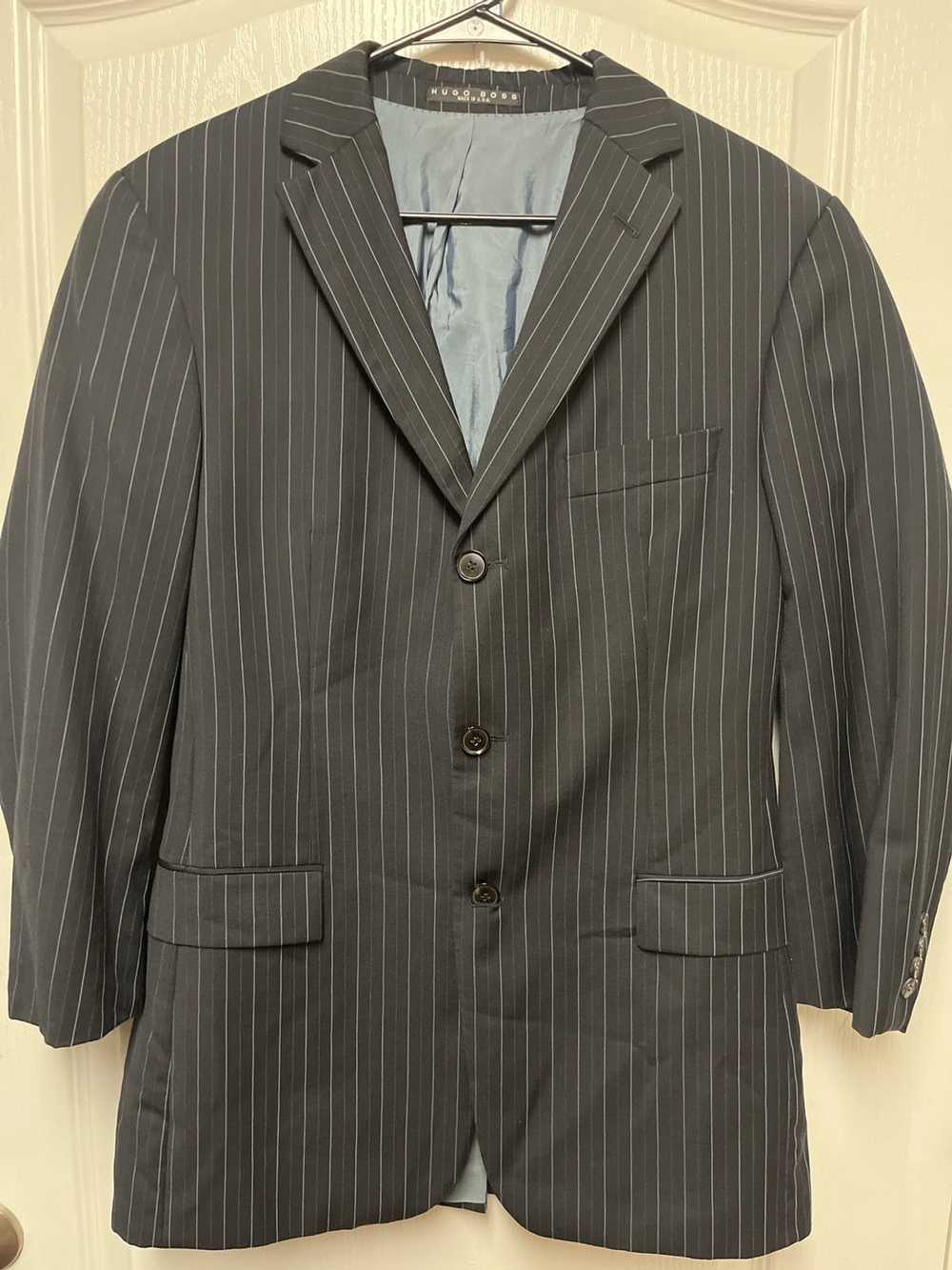 Hugo Boss Hugo Boss Striped Suit Jacket - image 1