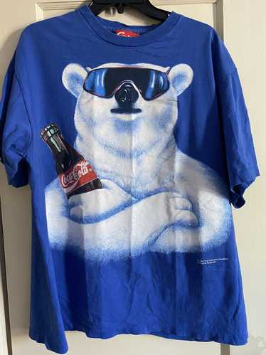 Vintage Coca Cola bear shirt 90s coca cola longsleeve… - Gem