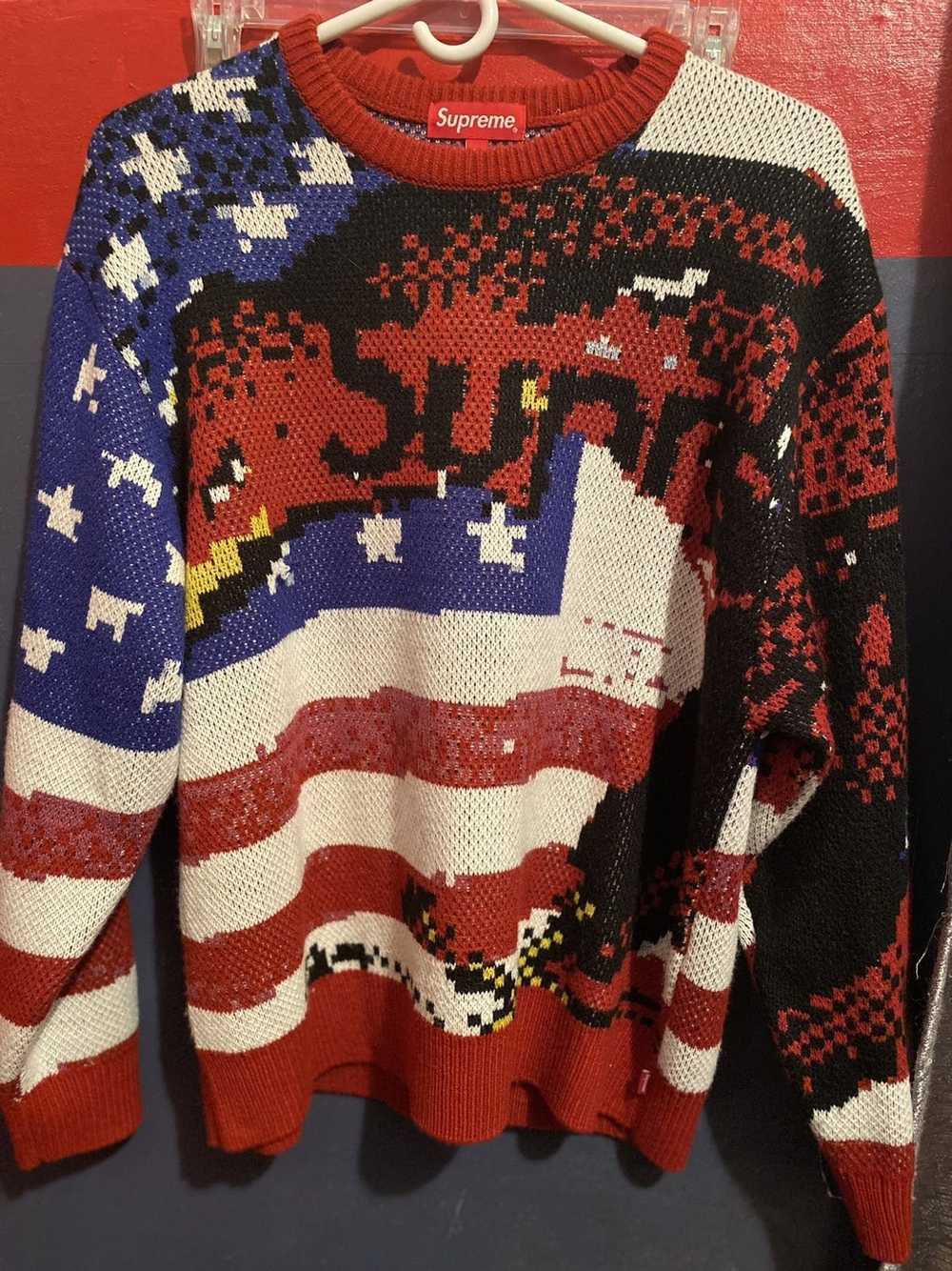 Supreme Supreme Eagle knitwear sweater - image 1