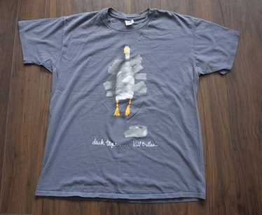 Anvil × Art × Vintage Will Bullas T Shirt Duck Ta… - image 1