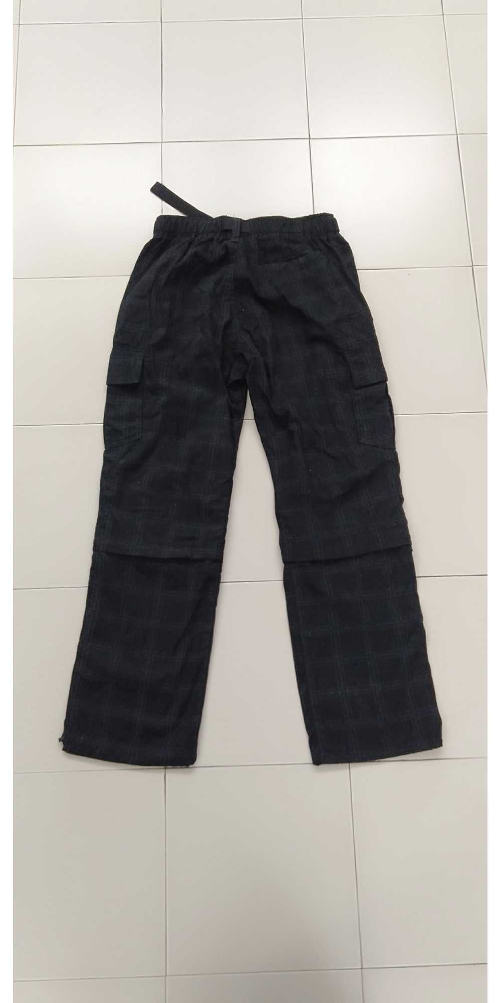 Japanese Brand Checkered Multipocket Cargo Pants - image 1