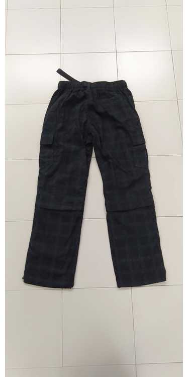 Japanese Brand Checkered Multipocket Cargo Pants