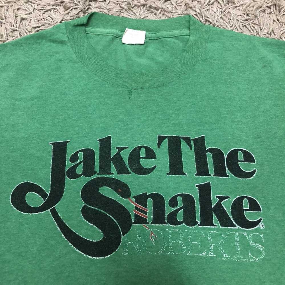 Vintage × Wwf Vintage 80s Jake Roberts Jake The S… - image 2