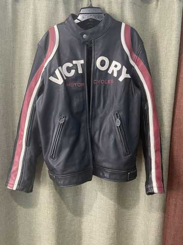 Vintage Vintage Victory Motorcycles leather Jacket