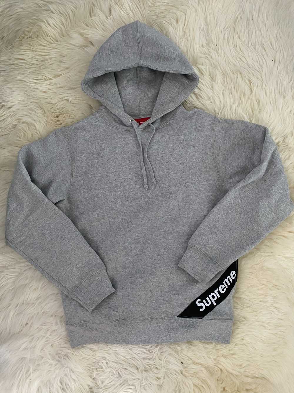 Supreme SS18 Supreme Corner Label Hooded Sweatshirt H… - Gem