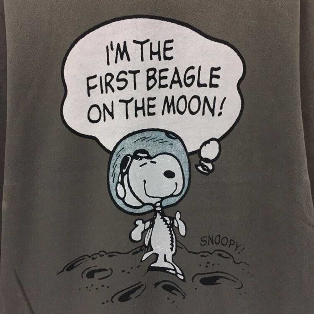 Vintage Snoopy Crewneck Sweatshirt Big Logo Spell… - image 6