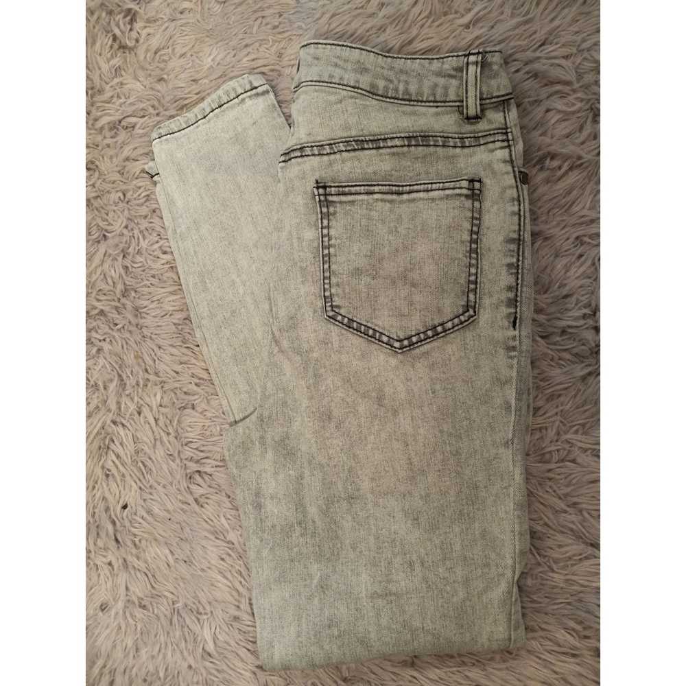 Gb GB woman's 9 grey wash slim fit denim jeans - image 4