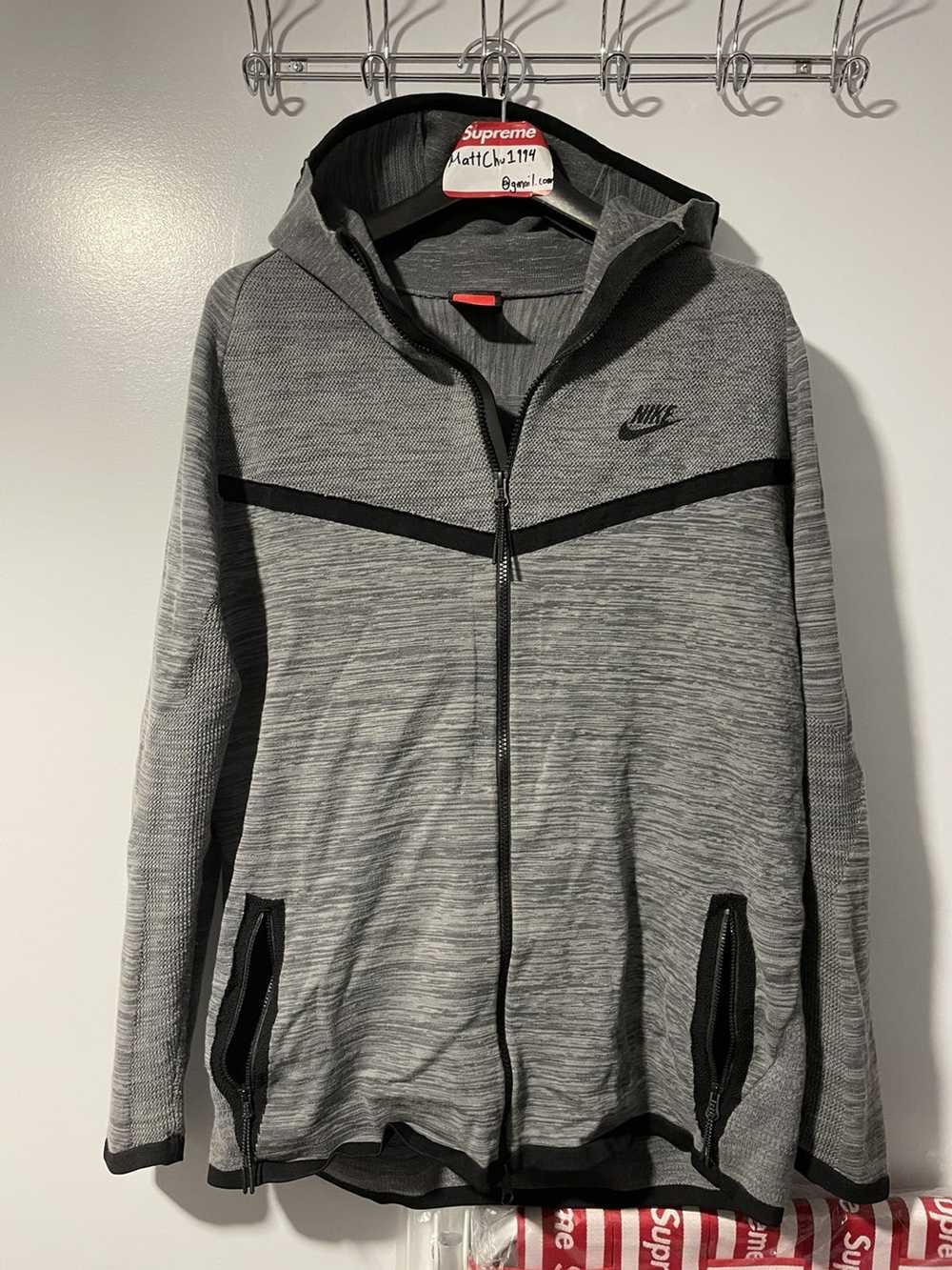 Nike Nike Tech Knit Hoodie Sweater Grey - image 1