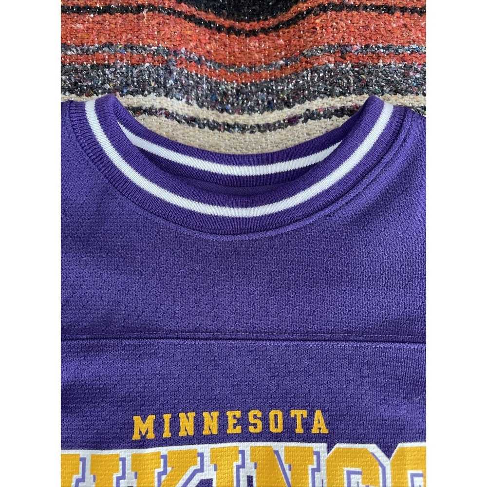 NFL Vtg Youth Minnesota Vikings NFL Football Tshi… - image 4