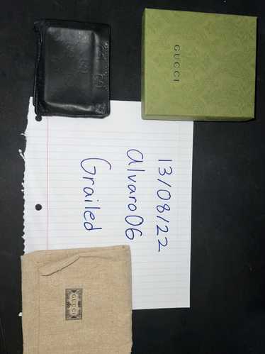 Gucci GG Canvas Bi-fold Wallet in Black –