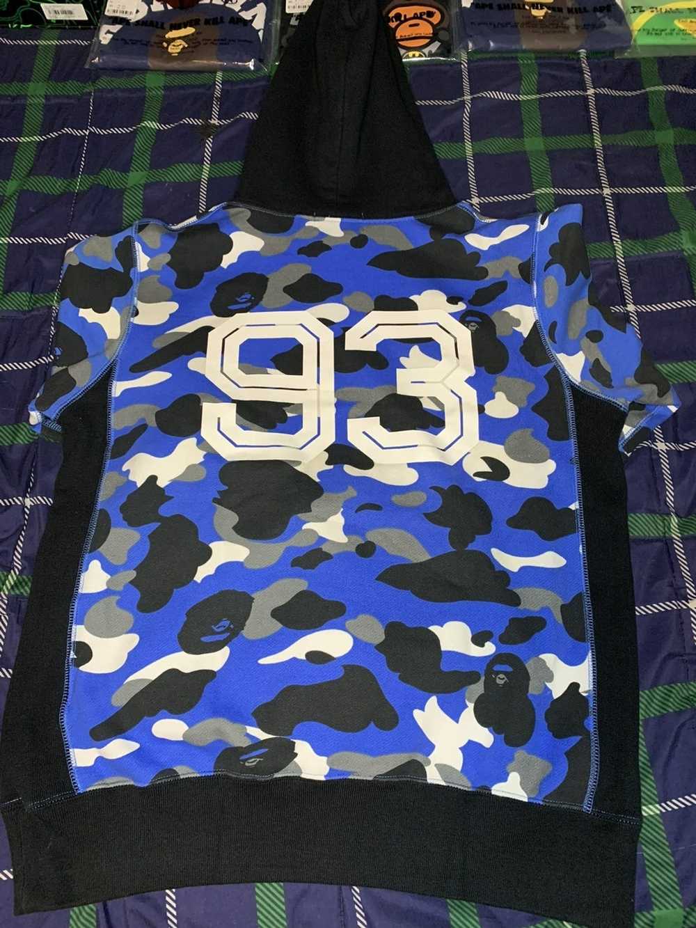 柔らかな質感の 00s OG Bape カモ パラシュート パンツ L ワークパンツ