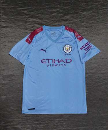 Puma × Vintage T-Shirt Puma Manchester City FC Hom