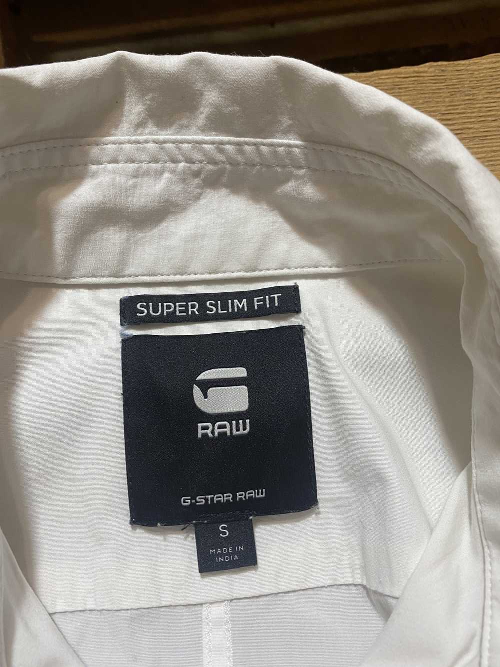 G Star Raw G-Star RAW Core Super Slim Shirt Longs… - image 6
