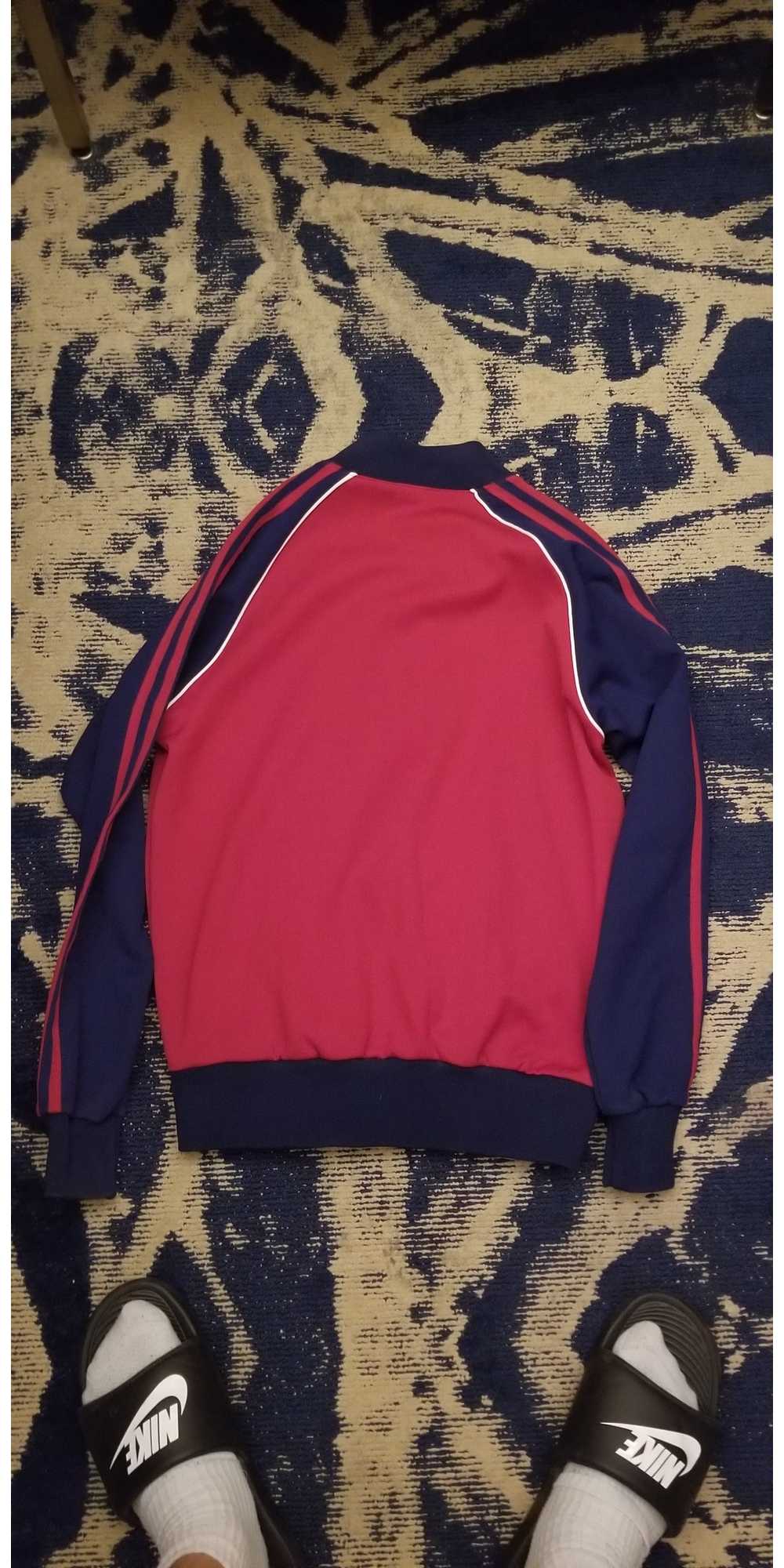 Adidas × Vintage Vintage Adidas Track Jacket Red - image 2