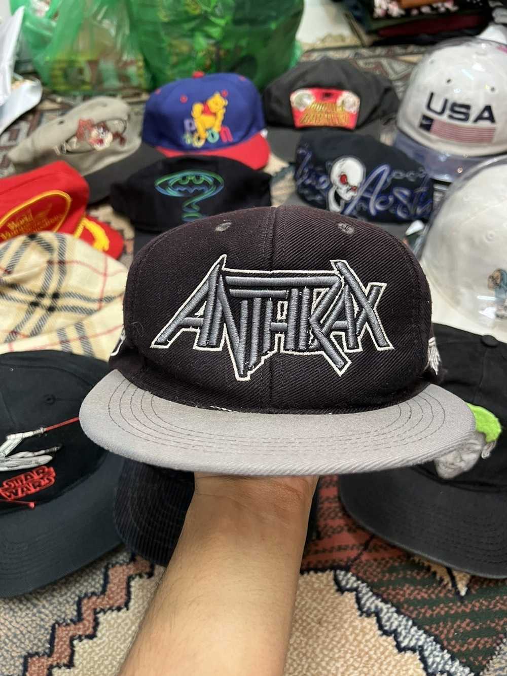 Band Tees × Rock Band × Vintage Vintage Anthrax B… - image 2