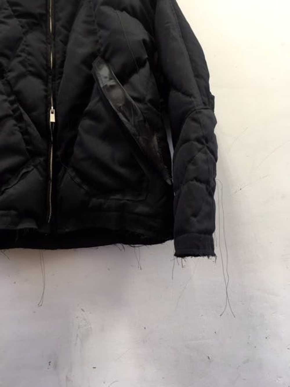 Sulvam sulvam raglan down jacket wool gabardine - image 4