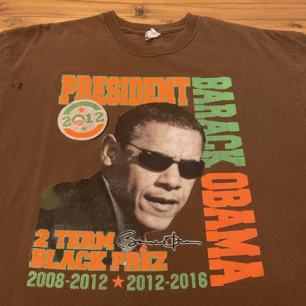 Delta × Obama × Rap Tees 2012 Barack Obama Black … - image 2