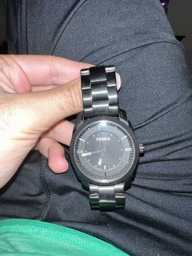 Fossil Fossil watch Black/stainless steel Used