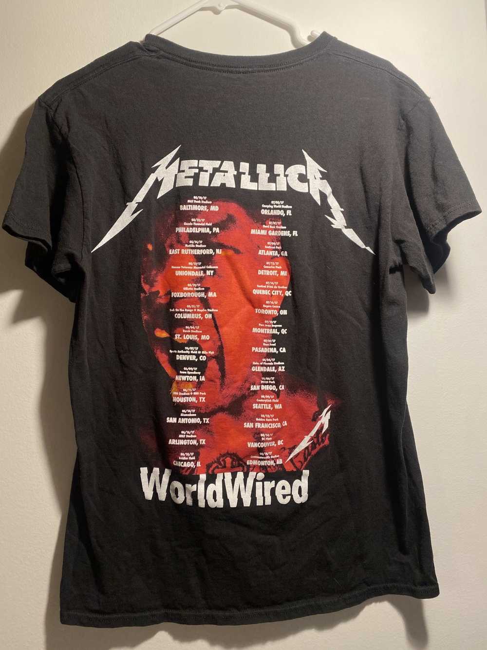 Metallica Metallica Hardwired Tour T Shirt (M) - image 2