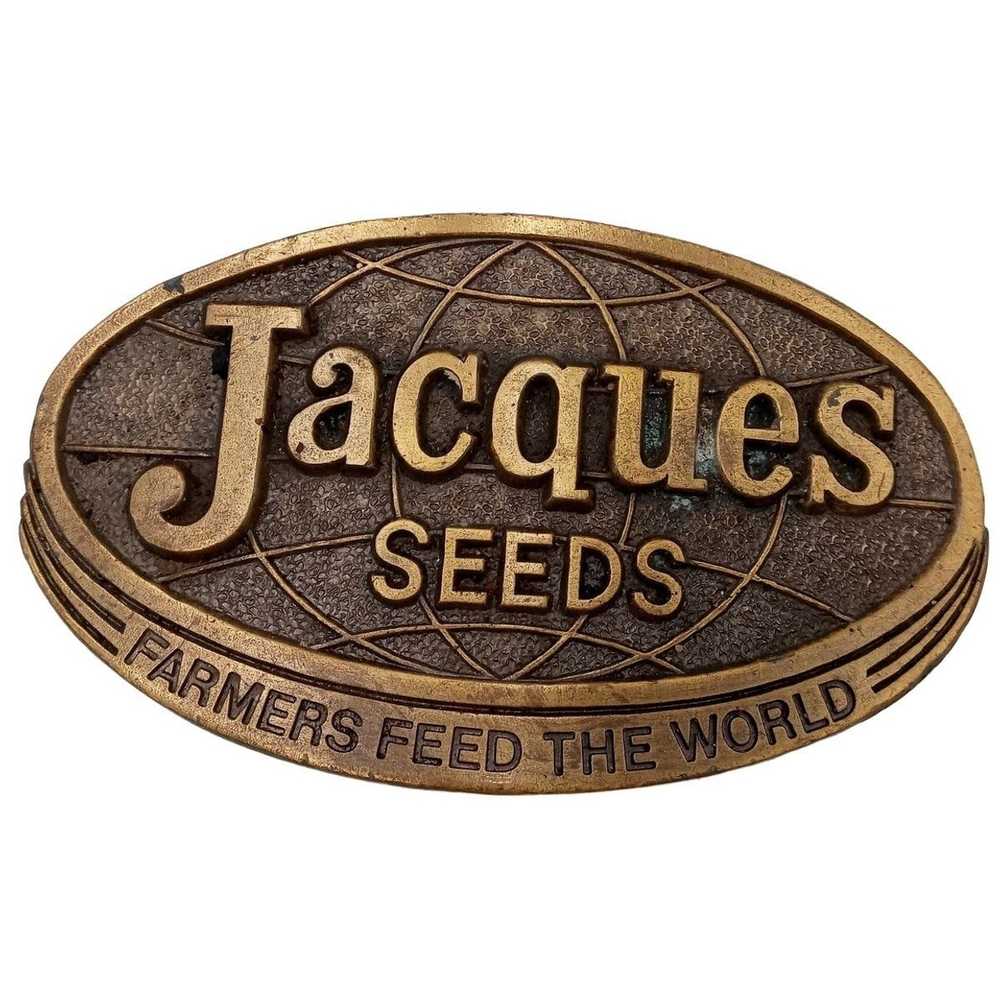 Other Farmers Feed The Works Belt Buckle Jacques … - image 1