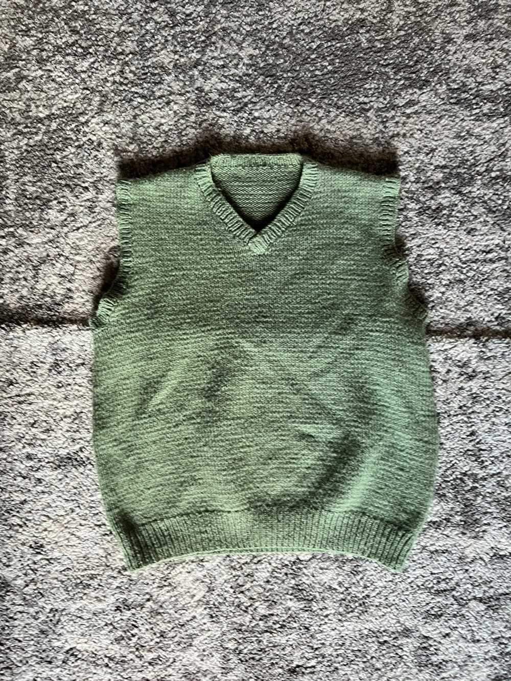 Handmade × Vintage Knit Y2K Vest - image 1