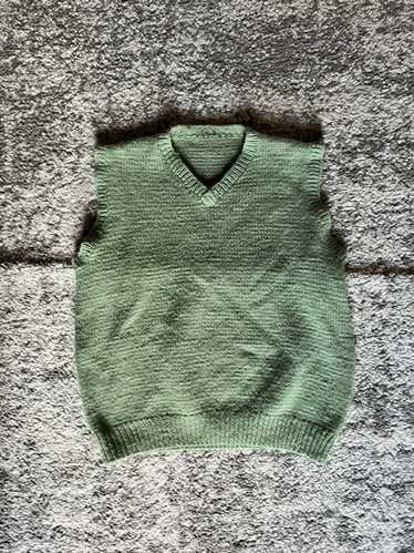 Handmade × Vintage Knit Y2K Vest