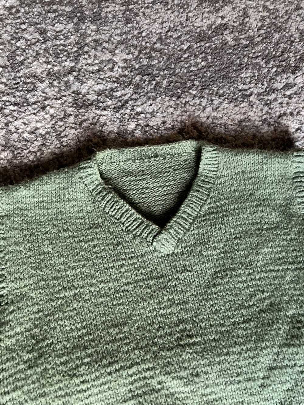 Handmade × Vintage Knit Y2K Vest - image 3