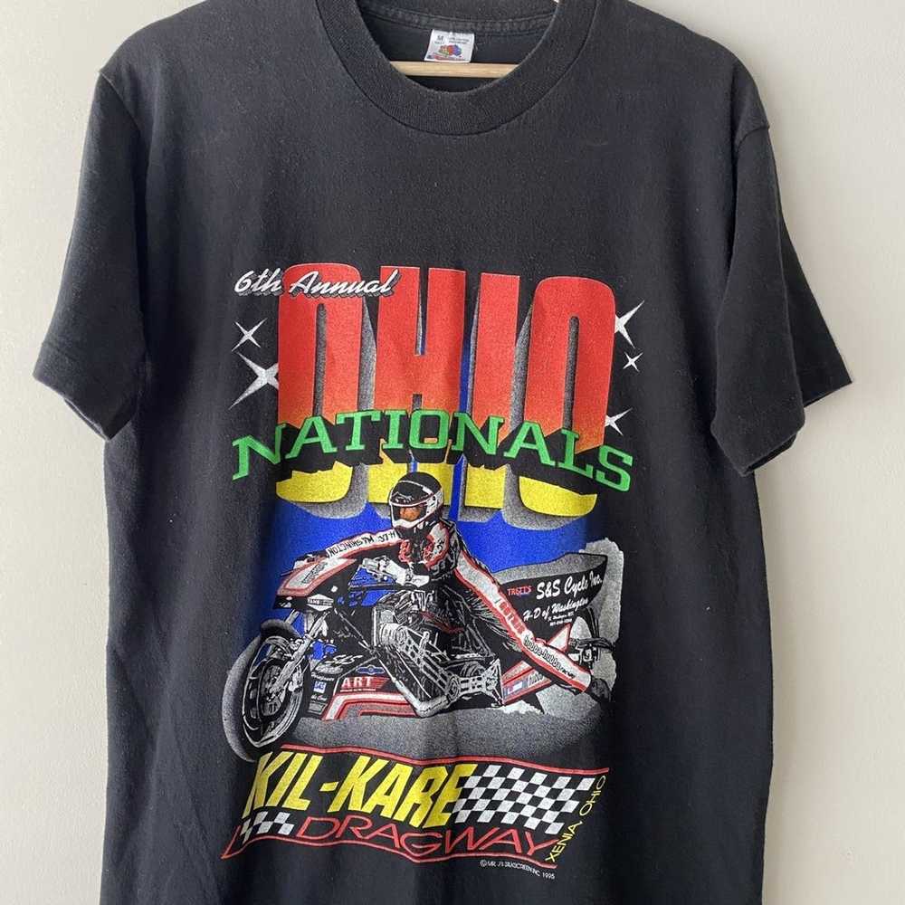 NASCAR × Vintage Vintage 1990’s Ohio Nationals Mo… - image 2