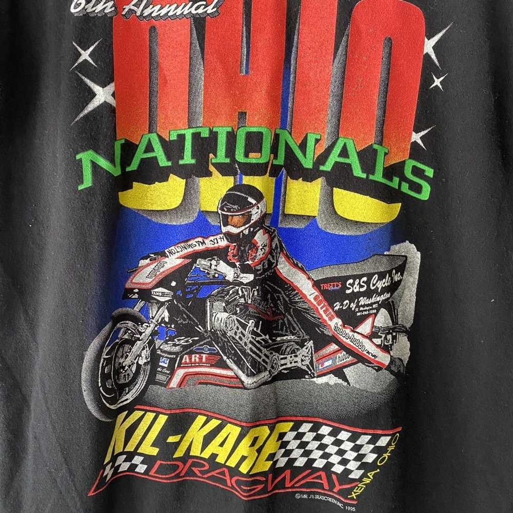 NASCAR × Vintage Vintage 1990’s Ohio Nationals Mo… - image 4