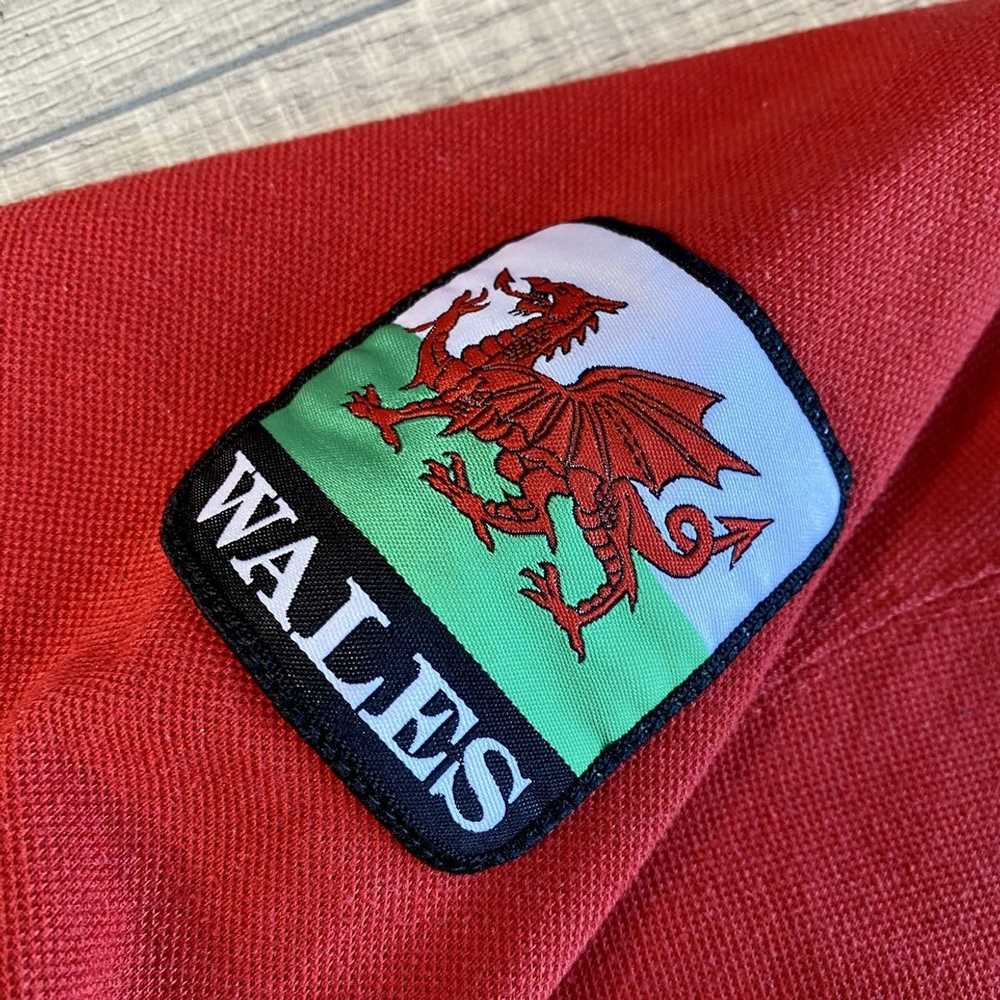 Sportswear × Vintage Vintage Wales Rugby Polo Shi… - image 4