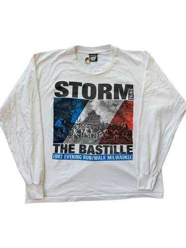 Screen Stars × Vintage Vintage 1992 Bastille Day … - image 1