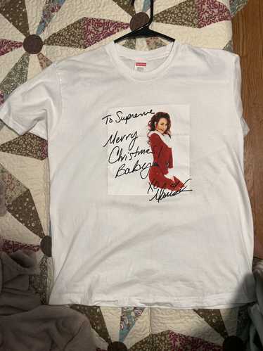 数量限定HOTsupreme Mariah Carey Tee white Tシャツ/カットソー(半袖/袖なし)