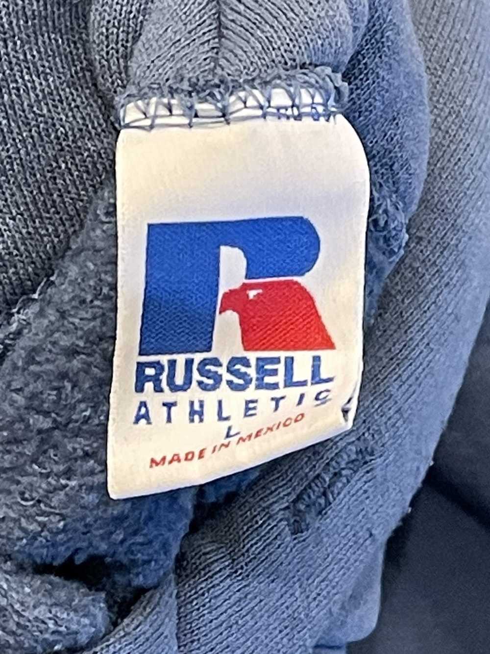Russell Athletic × Vintage Vintage 90’s Navy Blue… - image 2