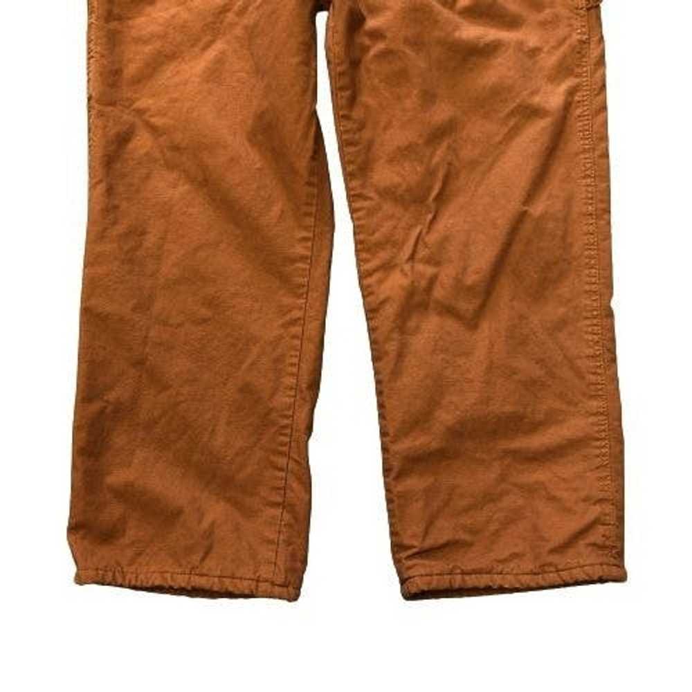 Vintage Golden Elephant WorkWear Brown Pants - Si… - image 3