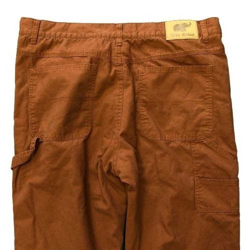 Vintage Golden Elephant WorkWear Brown Pants - Si… - image 6