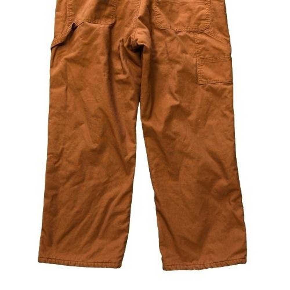 Vintage Golden Elephant WorkWear Brown Pants - Si… - image 8