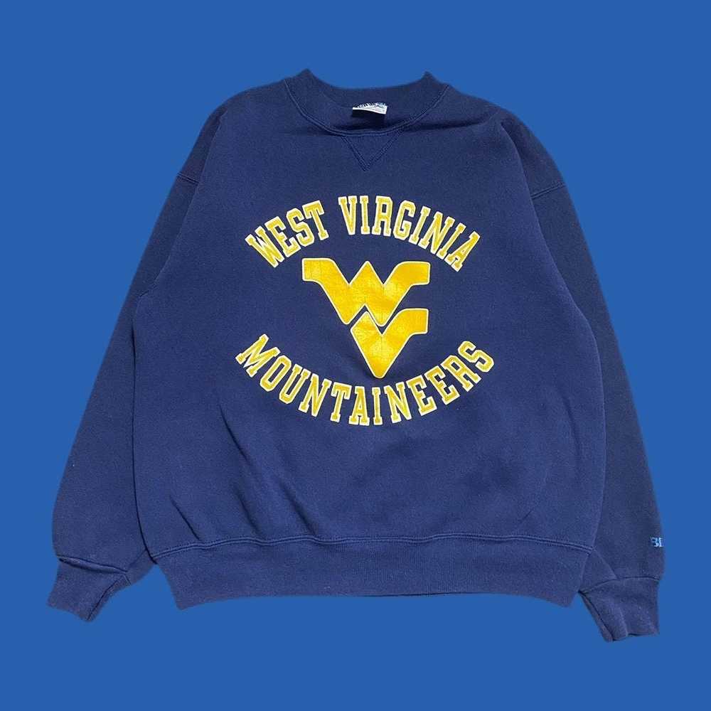 Ncaa × Vintage vintage west virginia sweatshirt - image 1