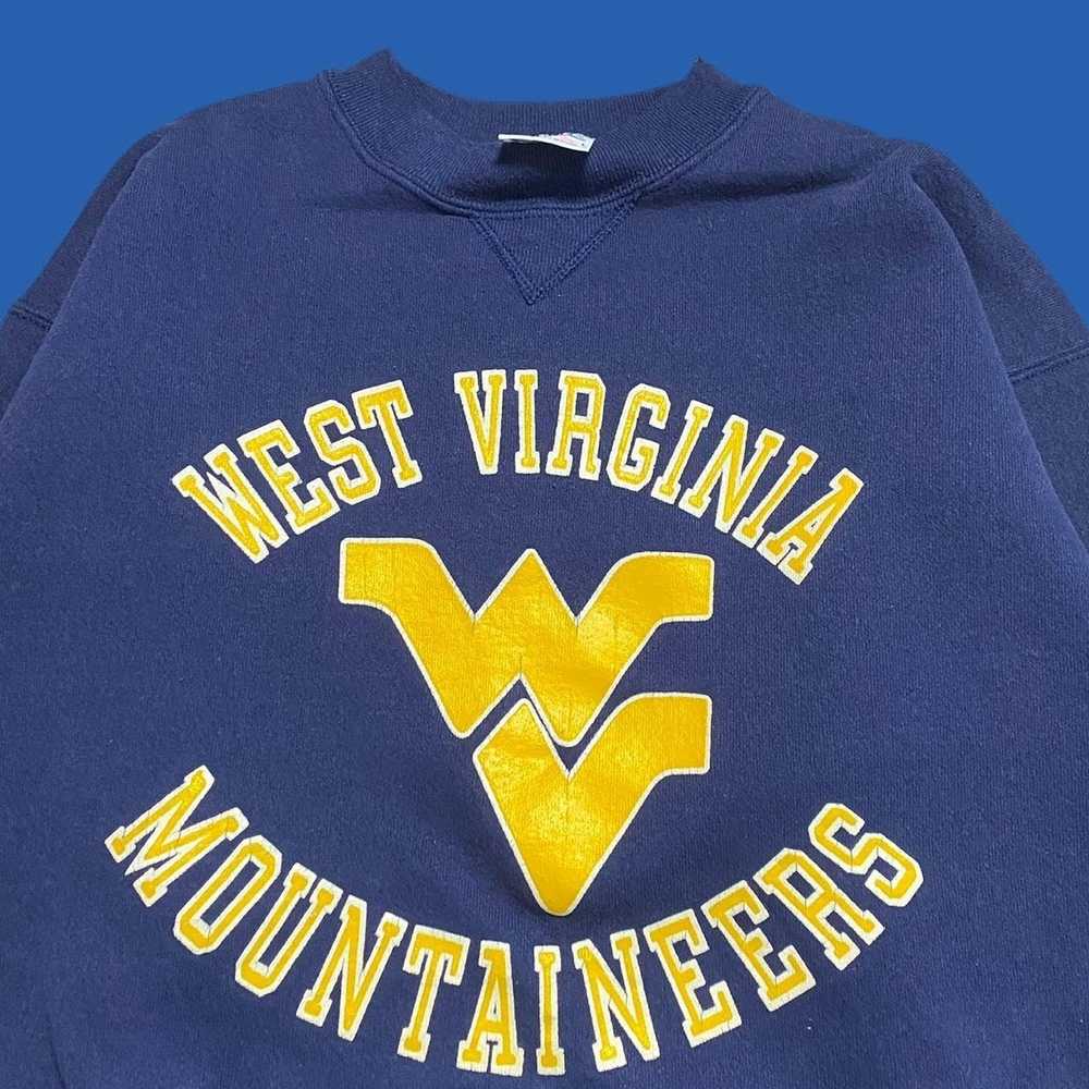 Ncaa × Vintage vintage west virginia sweatshirt - image 2