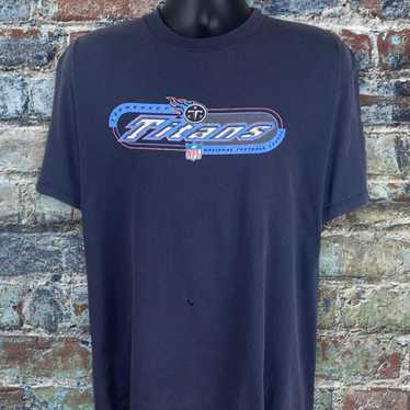 CustomCat Tennessee Titans Retro 90's NFL Crewneck Sweatshirt White / XL