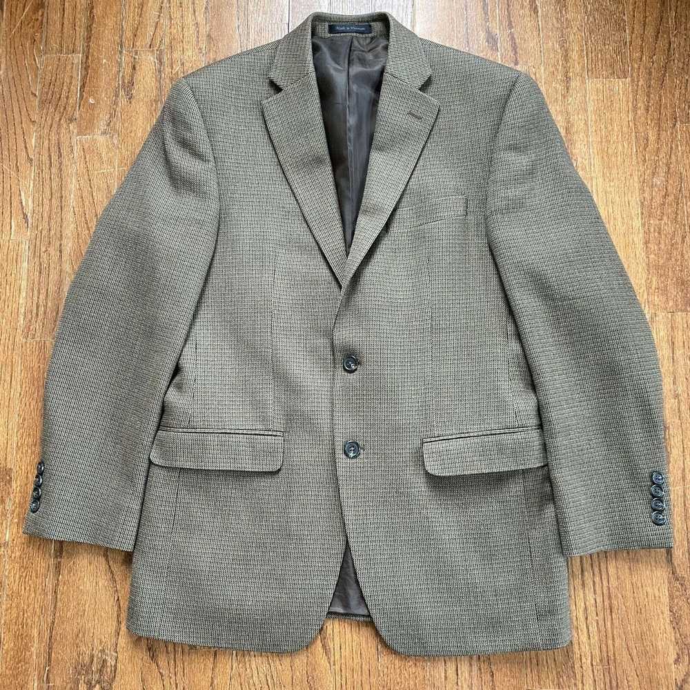 Chaps CHAPS Blazer Gray Tweed Sports Coat Wool 2-… - image 10