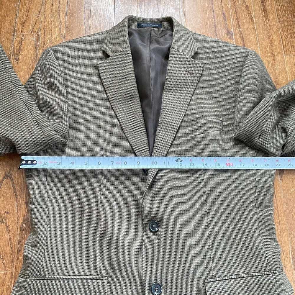 Chaps CHAPS Blazer Gray Tweed Sports Coat Wool 2-… - image 4