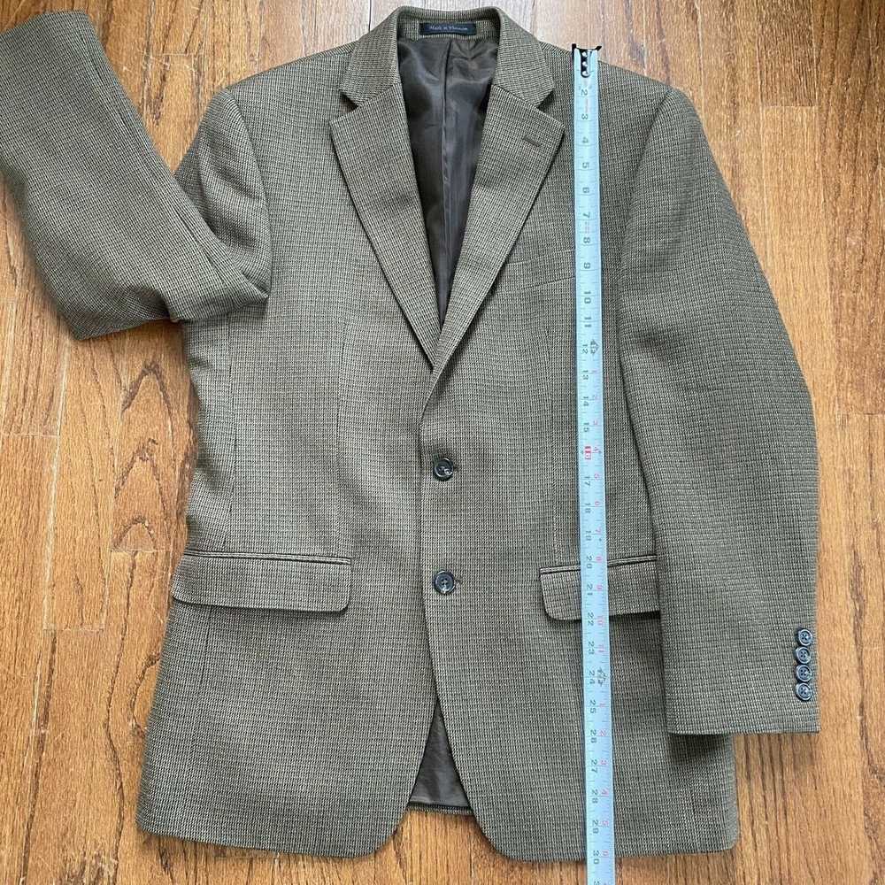 Chaps CHAPS Blazer Gray Tweed Sports Coat Wool 2-… - image 6