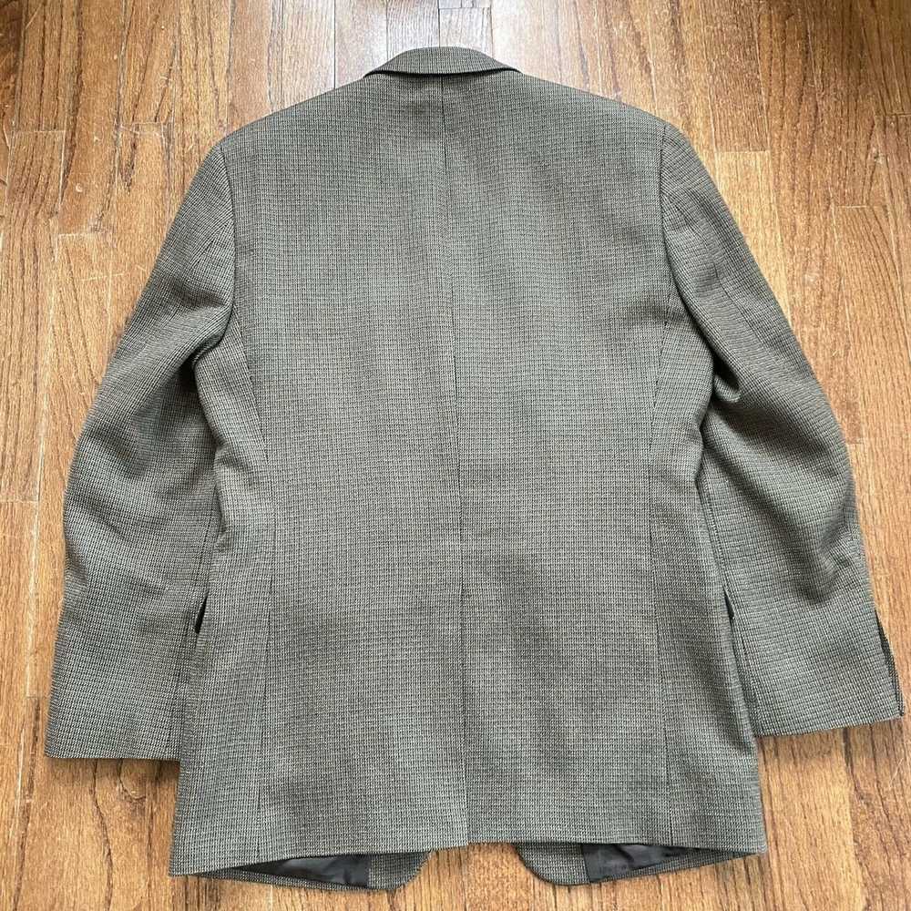 Chaps CHAPS Blazer Gray Tweed Sports Coat Wool 2-… - image 8