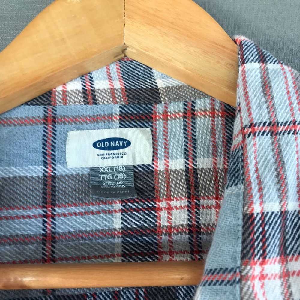 Flannel × Japanese Brand × Old Navy C:19.5” L: 32… - image 7