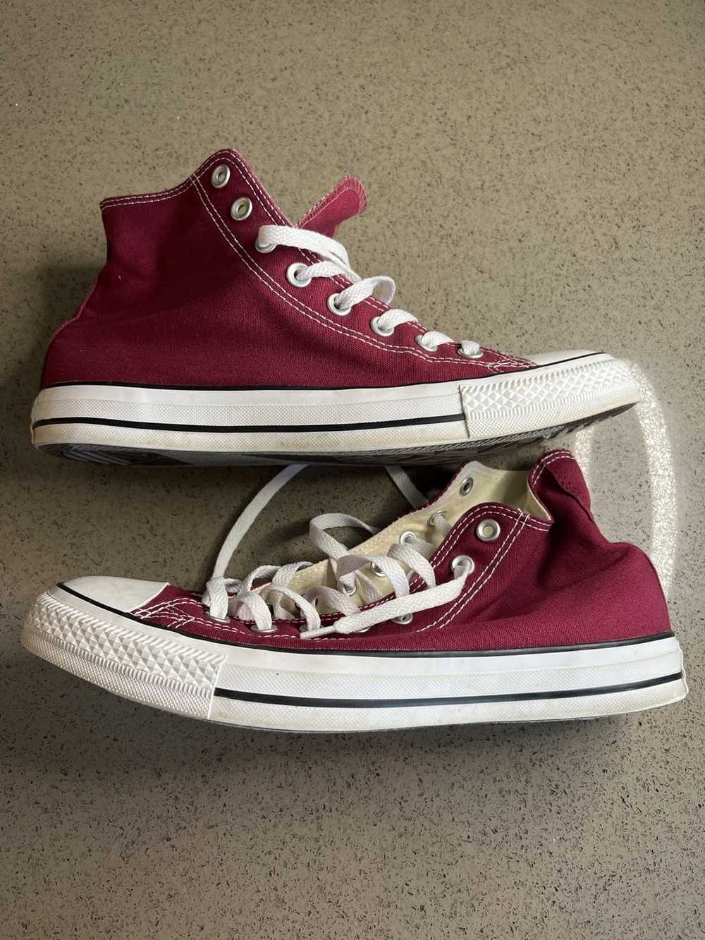 Converse Chuck Taylor All Star Hi Canvas Maroon - image 1