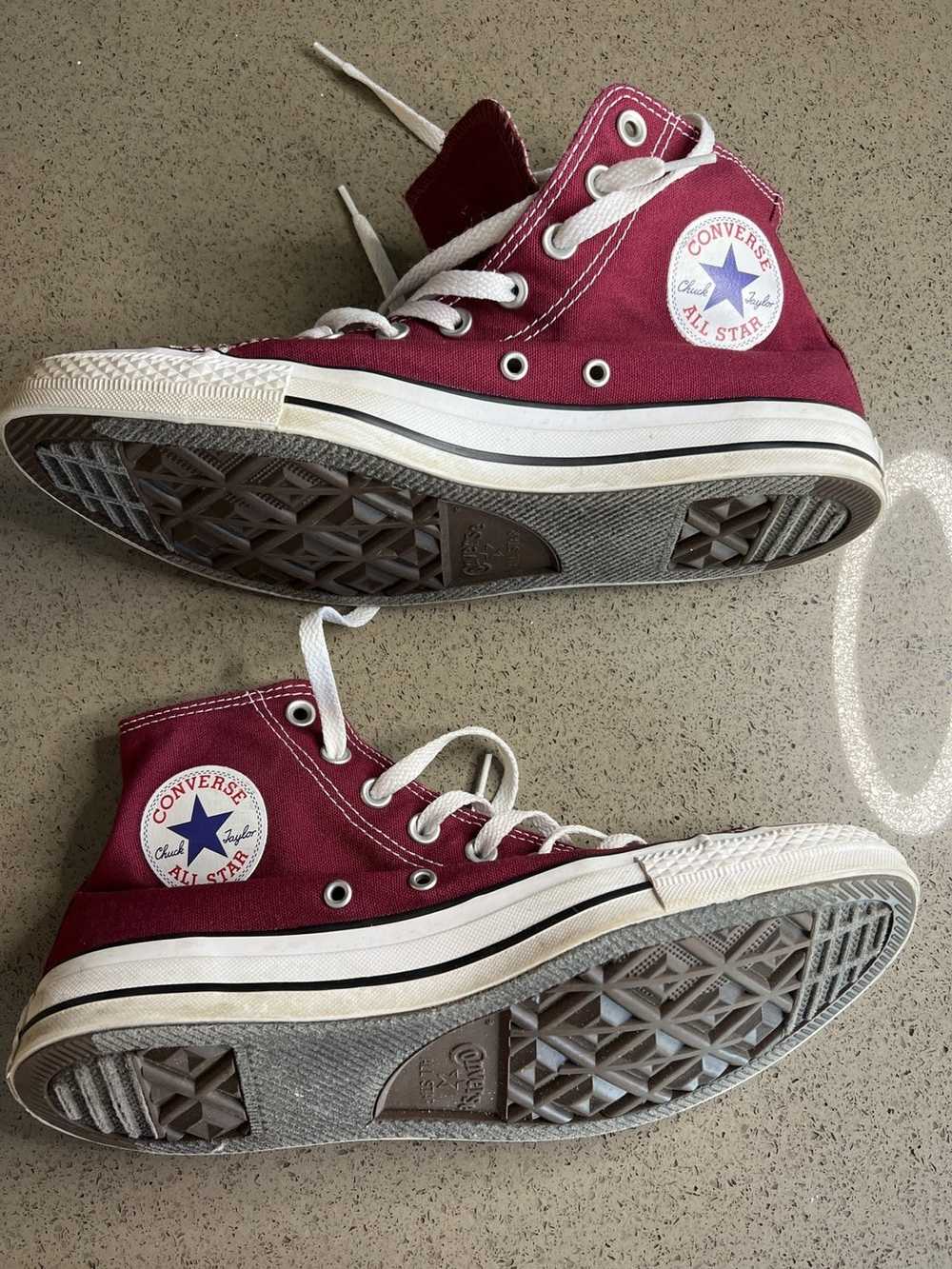 Converse Chuck Taylor All Star Hi Canvas Maroon - image 2